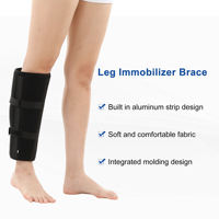 YR-630-1 Orthèse de soutien du mollet pour adulte, réglable, respirante, soulagement de la douleur, fermeture auto-agrippante pour stabilisation des blessures - Vente en gros