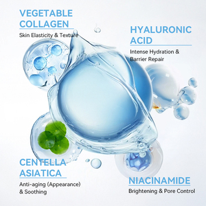 <span class=keywords><strong>Crema</strong></span> Facial Hidratante de Absorción Rápida, Hidratante Definitiva y <span class=keywords><strong>Reafirmante</strong></span> con Ácido Hialurónico, Colágeno, Niacinamida y Centella Asiática - Product Image 4