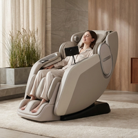 Silla de Masaje Profesional Zhouqi con Mecanismo 3D, Gravedad Cero, Control por Voz con IA, Pantalla de 10 Pulgadas