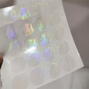 Autocollant holographique Transparent, étiquette de sécurité à incrustation holographique - Product Image 4