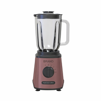 Mixeur de table en verre de luxe avec vitesse variable, anti-fuite et fonction de broyage de glace, faible bruit, pour smoothies, usage en cuisine