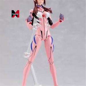 Evangelion Mari Illustrious Rei Ayanami Figma Anime Figuren set Gelenk modell Kit Pose-able Statue Geschenk - Product Image 1