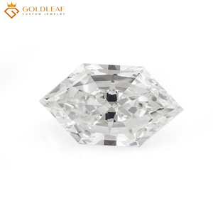 Diamante Goldleaf de 1-10 Quilates con Certificación IGI DEF-VVS/VS, Corte Marquesa Holandés, Relación Personalizable, Apto para la Fabricación de Joyas - Product Image 1