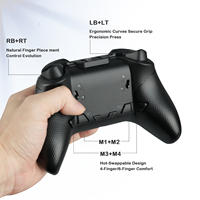 Control Inalámbrico para Nintendo Switch Pro, Gamepad con Pantalla LCD de 2 Pulgadas, Gatillos con Efecto Hall, Iluminación RGB para PS4/PC/Android/IOS