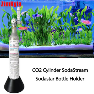 ขาตั้งถัง CO2 สำหรับตู้ปลา สีดำ ใช้ได้กับอุปกรณ์เติมอากาศ ขนาดเส้นผ่านศูนย์กลาง 60 มม. สำหรับขวด Sodastream รับผลิตตามแบบ OEM - Product Image 6