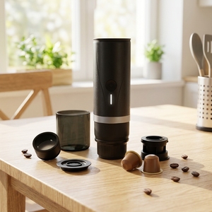 <span class=keywords><strong>CERA</strong></span>+ PCM03 Mini Cafetera Inteligente Portátil, Cafetera Totalmente Automática con Espresso y Cápsulas para Electrodomésticos del Hogar - Product Image 2