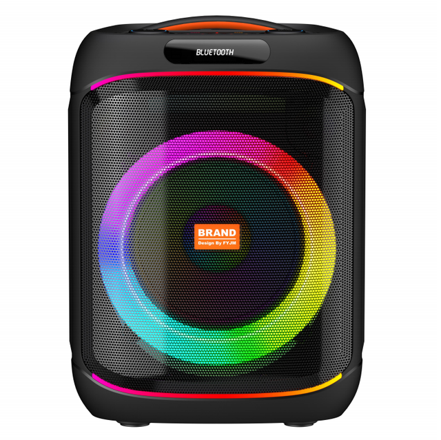 Portable Party Speakers High Quality Woofer Outdoor Loudspeaker with Handle