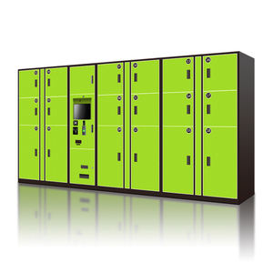 Carte de crédit, paiement en espèces, panneaux solaires en libre-service, plage, station, métro intelligent, sac d'aéroport, rangement de bagages, casier de location - Product Image 6