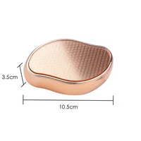 Lime à pied en verre nano électro-plaqué, personnalisable, colorée, brillante, pour éliminer les callosités et les peaux mortes, outils de pédicure pour les pieds