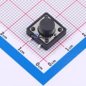 KH-12X12X7H-SMT Tactile <b>Switch</b> SMD-4P,12x12mm <b>Switch</b> ( <b>Switch</b> Length: 12mm )( <b>Switch</b> Width: 12mm )( <b>Switch</b> Height: 7mm ) - Product Image 1