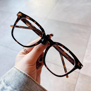 Monturas de Gafas Cuadradas Qianai L4-20159 con Lentes de PC Anti Luz Azul, Montura Completa Unisex - Product Image 2