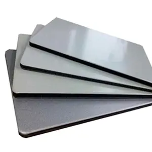 Formato Standard 4 millimetri Acp Foglio di Alluminio Pannello Composito di Plastica