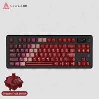Meilleur vendeur TKL Clavier PC rétroéclairé RVB Clavier mécanique spécifique aux joueurs Clavier de jeu Anti-ghosting de qualité gaming