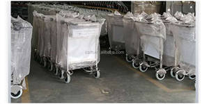 รถเข็นสัมภาระที่สนามบินทำจากสแตนเลสรถเข็นสำหรับสนามบิน RH-J12ใหม่ - Product Image 6