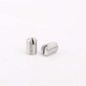 Topway Slotted Aluminum <b>Set</b> <b>Screws</b> Metric Standard Thread Flat Head Plain Finish - Product Image 4