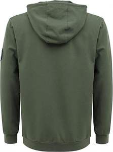 Sudadera con Capucha Resistente al Fuego CAT2 de 7.5OZ para Hombre, Ropa de Seguridad Industrial NFPA 2112 FRC, Azul, Gran Venta en EE. UU. - Product Image 4