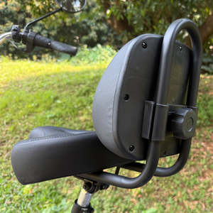 มอเตอร์ฮับไร้แปรงถ่าน 48V 350W ขับเคลื่อนล้อหลัง รถสามล้อไฟฟ้าพับได้สำหรับบรรทุกสินค้า รับน้ำหนักได้สูงสุด 200 กก. ระยะทางวิ่ง 100-150 กม. ความเร็วสูงสุด 25 กม./ชม. ยางขนาด 16 นิ้ว พับเก็บได้ - Product Image 4