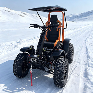 Vélo Électrique Tout-Terrain à Suspension Intégrale, Scooter à 4 Roues, 4 Moteurs 1500W, Tricycle Cargo, Chariot de Golf - Product Image 1