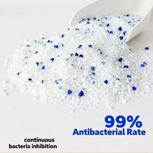 Litière pour <span class=keywords><strong>chat</strong></span> en <span class=keywords><strong>cristal</strong></span> écologique à motif irrégulier en sable de silice, prix d'usine bon marché - Product Image 6