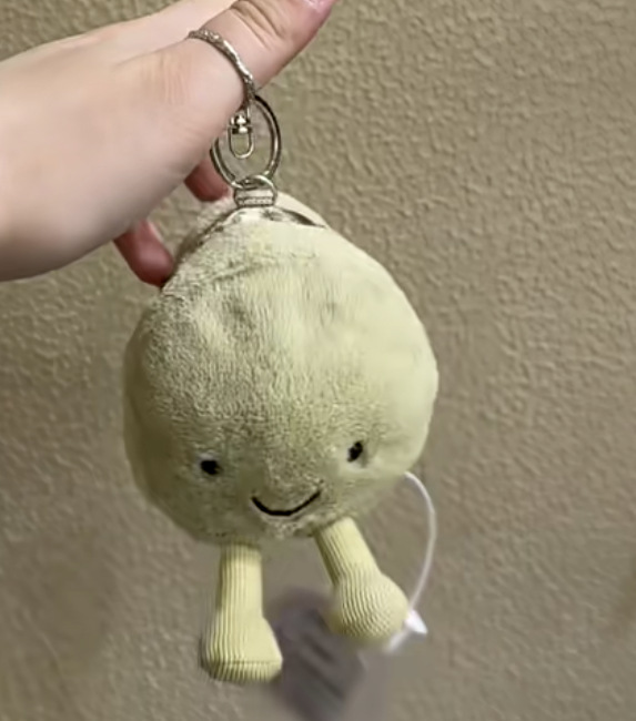 Pendentif vert macaron-12cm