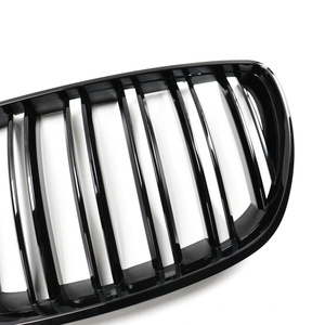 Tiypeor กระจังหน้ารถยนต์สีดำ ABS กระจังหน้าแบบแถวเดียวสำหรับ BMW E53 1999-2003 - Product Image 4