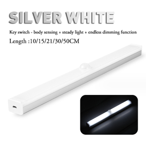ไฟ LED สำหรับตู้ครัว ตู้เสื้อผ้า ตู้เก็บของ พร้อมเซ็นเซอร์ตรวจจับความเคลื่อนไหวแบบ PIR ใช้แบตเตอรี่  รุ่น Modern Hand Sweep - Product Image 2