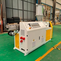 Ligne de production de gaines thermorétractables WOLJIA SJ30/35/50, extrudeuse à vis simple avec pompe, roulement, moteur à engrenages, haute productivité