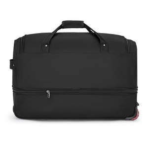 Travel Luggage Waterproof Foldable <strong>Trolley</strong> with Spinner Caster and Tote Handbag Backpack for Easy Mobility - Product Image 3