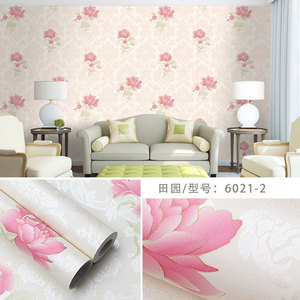 Thickened Self Adhesive PVC Wallpaper Waterproof European Style Floral Wall Sticker for Bedroom <strong>Background</strong> Wall Decoration - Product Image 4