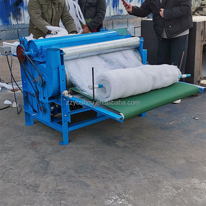 Petite machine de recyclage du coton usagé, machine de recyclage des vieux vêtements en coton, ouvreur de coton, machine à carder le coton - Product Image 5