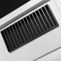 Chauffe-eau de salle de bain intelligent intégré au plafond avec chauffage par vent, éclairage et extraction, cinq fonctions en un, commande tactile, personnalisable
