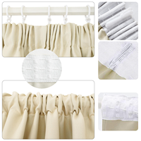Rideaux occultants à œillets, isolants thermiques, bleu marine, anti-bruit, assombrissants, 100 % polyester, pour chambre à coucher, 46 x 72 pouces, 2 panneaux