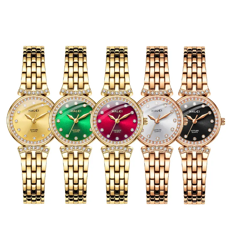 STAR RUDDER Ladies wrist watches with bracelets SAPPHIRE CRYSTAL Round watch Bracelet Clasp CHARM fashion Business women watch