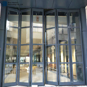 Haute Performance Certifié Ce Tailles Personnalisables En Aluminium Résistant Au Vent Un Côté Pliant Industriel Pliant Auto <span class=keywords><strong>Porte</strong></span> - Product Image 6