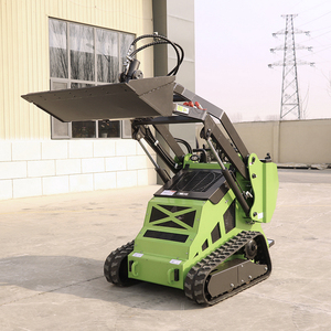 Mini chargeuse à direction compacte efficace EPA Chargeur frontal Moteur Honda amélioré Dissipation thermique sur chenilles Déplacement à haut rendement - Product Image 1