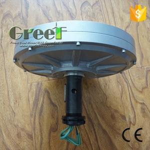 Generador de Flujo Axial Sin Núcleo de Baja Velocidad de Arranque de 1kw, 2kw, 3kw, 20kw, 500W, Alta Eficiencia - Product Image 6
