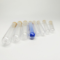 Tubes à essai en plastique de qualité laboratoire 20x150mm 25*150mm 5ml 10ml 20ml 30ml 50ml Flacons coniques pour emballage