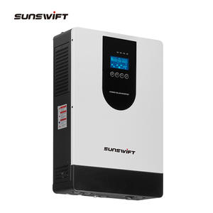 Convertisseur hybride UPS 3600W 24V avec onde sinusoïdale pure pour panneaux solaires monophasés et batterie <span class=keywords><strong>solaire</strong></span> au lithium - Product Image 6