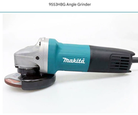 Meuleuse d'angle électrique Makit 9553 710W 100mm 220V, machine à meuler et à couper le métal, portative