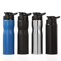 Meilleures ventes, gourde isotherme en acier inoxydable écologique de 750 ml, sans BPA, bouteille d'eau de voyage d'affaires, nouveau produit tendance en ligne