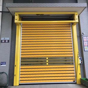 <span class=keywords><strong>Porte</strong></span> industrielle à obturateur rapide <span class=keywords><strong>coulissante</strong></span> automatique au design moderne Intérieur roulant à grande vitesse en alliage d'aluminium pour entrepôts Garages - Product Image 3