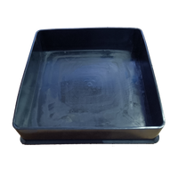 Embout de protection carré en PVC de 20 mm pour meubles, embout de protection de tuyau, embout de pied industriel personnalisé en plastique trempé