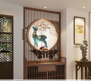 Divisor decorativo móvil de acero inoxidable con partición de pantalla de aluminio y <span class=keywords><strong>Metal</strong></span> contemporáneo para hoteles, restaurantes, corte por láser - Product Image 4