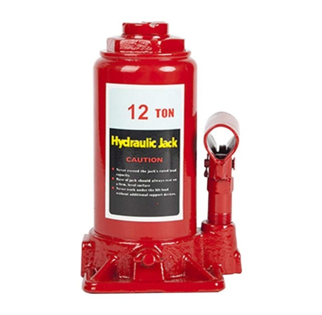 General Emergency Use Red Car Repair Tool 12 Ton Push-pull Hydraulic Jack