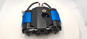 Compresseur d'air double tête 12V pour blocages de différentiel, pompe à air double pour accessoires Suzuki Jimny, Toyota, <span class=keywords><strong>Nissan</strong></span> - Product Image 5