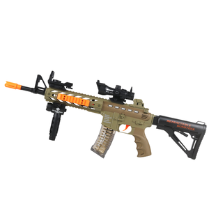 PISTOLA DE PULVERIZACIÓN eléctrica M416 para niños, juguete de tiro al aire libre con sonido y luz - Product Image 1