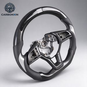 Volante de Cuero y Fibra de Carbono Forjado y Calefactado Personalizado para Nissan Xtrail, X Trail, Sylphy, Sentra, Altima 2022, 2023, 2024 - Product Image 5