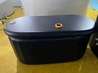 Baignoire à glace gonflable portable en PVC avec technologie Drop Stitch pour intérieur et extérieur, avec refroidisseur, pour la récupération sportive, la relaxation musculaire et les bains froids