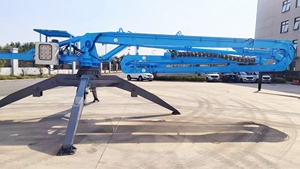 Pompe à béton mobile hydraulique JIUHE de 15 m, de qualité supérieure, disponible dès maintenant en Chine - Product Image 3