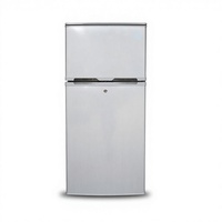 Réfrigérateur à double porte 110V 140L Double température Dégivrage automatique Niveau d'efficacité énergétique 1 pour les appareils électriques marins